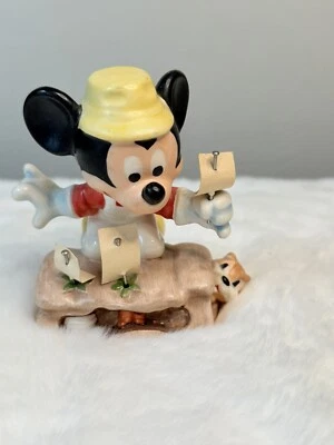 Goebel Mickey Mouse el Jardinero Disney 17 220 12 Firmado Sin Caja Foto 1 de 4