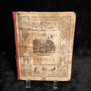 The Poetical Present. With Fine Engravings, 1860's By N. Hervey - Picture 1 of 12
