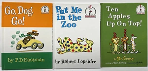 Dr. Seuss Beginner I Can Read It All By Myself 3-Book Lot Pristine Like New - Bild 1 von 8