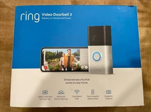 Ring Video Doorbell 3 Wireless 1080p HD Video Camera. - Picture 1 of 3