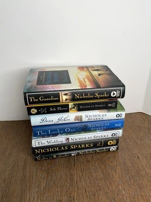 Mixed Lot Of 7 Some 1st Edition Nicholas Sparks Hardcover Paperback Books Lot Foto 1 de 4
