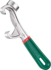 Bucket Opener Tool 5Gal 8.5 In Aluminum Paint Wrench Non-slip Rubber Handle Grip - Picture 1 of 7