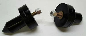 Two Energy Suspension 32.4001G Black Poly Hood Pin Support Bushings for Kenworth - Picture 1 of 1