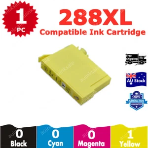 1x Compatible Ink Cartridge 288XL 288 XL Yellow For Epson XP240 XP340 XP344 E288 - Picture 1 of 2