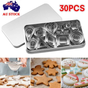 30X Polymer Clay Cutter Stainless Steel Geometry DIY Pottery Tool Cutting Mould - Picture 1 of 12