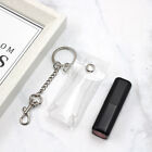 Chapstick Pouch Keychain Transparent PVC Fashion Lipstick Holder for Outdoor F1