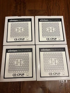 Qty 4 Clinton Electronics CE-CPUPCamera Pole Universal Plate - NEW - ALL METAL