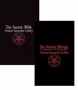 Anton Szandor LaVey: Die satanischen Rituale & die satanische Bibel SET 2 BÜCHER - Bild 1 von 7