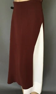 **^New Authentic Sportmax by Max Mara Flare Asymmetrical Skirt, Size 8, MSRP750 - Picture 1 of 12