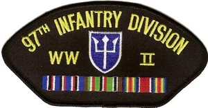 97th Infantry Division WWII Hat Patch - Picture 1 of 1