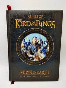 Middle Earth Armies Of The Lord Of The Rings Hardcover Games Workshop - Picture 1 of 7
