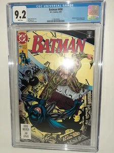 DC Batman #497 DC 9.2 White Pages FREE SHIPPING Riddler Bane Azreal - Picture 1 of 3
