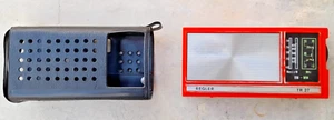 Antica Radio d'epoca Vintage REGLER TR 27 Anni '70 + Custodia Originale - Foto 1 di 3