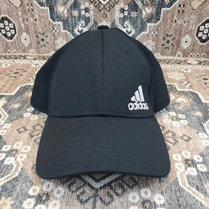 Adidas Aeroready Mesh Flex Fit Stretch Small/Medium Active Breathable Hat Cap - Picture 1 of 12