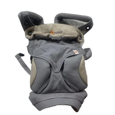 Ergobaby Four Position 360 Ergo Baby Carrier Grey Gray Sling J55Y - Image 1 of 4
