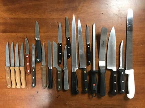 21 Kitchen Utensil Lot - JA Henckels Wesley Forge Hoffritz Coles Ginsu Etc - Picture 1 of 8