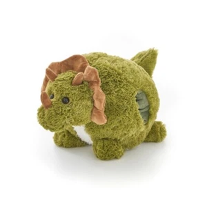 Cozy Time Fluffy Faux Fur Triceratops Giant Sized Hand Warmer Hand Muff 30x30cm - Picture 1 of 3