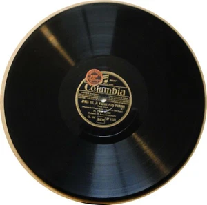 DISC 78T LP 78rpm TINO ROSSI Après toi / schönes Boot COLUMBIA um 1934 - Bild 1 von 3