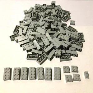 1/2 Pound Grey Bricks - Intelliblox, standard brick compatible. #4 - Picture 1 of 2