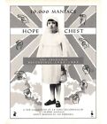 PTP64 MAGAZINE ADVERT 11X9" 10,000 MANIACS : HOPE CHEST FREDONIA RECORDINGS