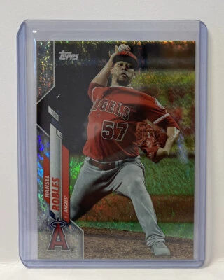 Hansel Robles Foil Board Parallel /229 LA Angels #339 2020 Topps Complete MLB - Image 1 of 2