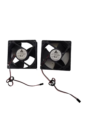 EFB1224HF 12032 24V 0.30A fan lot of 2 - Image 1 of 4