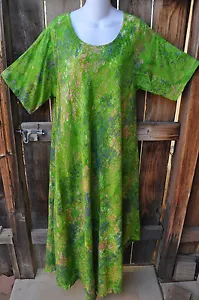 ART TO WEAR LAGENLOOK MADRAS TUNIC DRESS IN NEW CAMBRIA BY MISSION CANYON,OS! - Picture 1 of 4