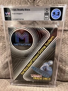 TRON: DEADLY DISCS Atari 2600 WATA Graded 9.2 MINT Seal A+ Brand New Sealed - Picture 1 of 5