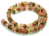 Clear Crystal Faceted Loose Beads 70pcs 5x8mm Multicolor AB Crystal Abacus Beads - Faceted Loose Gems For Jewelry Making Multicolor Faceted Loose Beads