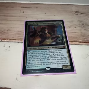 Magic The Gathering - CCG - NAZAHN, VEREHRTER KLINGENSCHMIED - LEGENDÄRE KREATUR - Bild 1 von 3