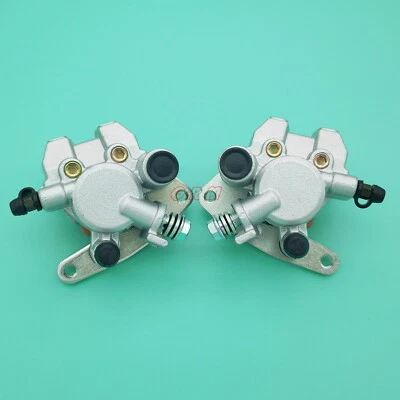 Front Right Left Brake Calipers For 2001-05 Yamaha Raptor 660R YFM660R With Pads - Image 1 of 4