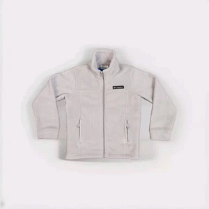 NEW Columbia Size XXS Unisex Silver Fleece Jacket - Picture 1 of 2