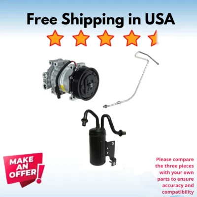 Kit Compresor A/C Fit Dodge Ram 3500 2003 Foto 1 de 4