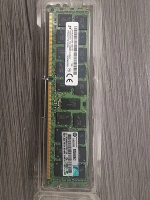 16GB DDR3-1866 PC3-14900 ECC RDIMM (HP 708641-B21 Equivalent) Server Memory RAM - Image 1 of 3