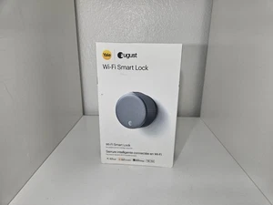 Brand NEW August WI-FI Smart Lock Silver AUG-SL05-M01-S01 - Picture 1 of 3