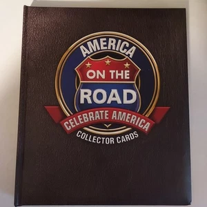 Celebrate America - Amerika On The Road Sammler Auto Karten Kunstleder Buch - Bild 1 von 8