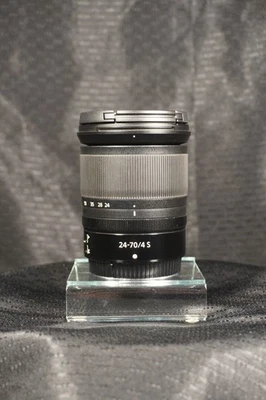 Nikon Nikkor Z 24-70mm f/4 S lens Open Box: VERY GOOD CONDITION  - Image 1 of 3