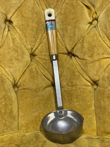EKCO Holzgriff Schaufel Bowle Schüssel Utensil 11,5" Edelstahl Bar Küche Angebot - Bild 1 von 13