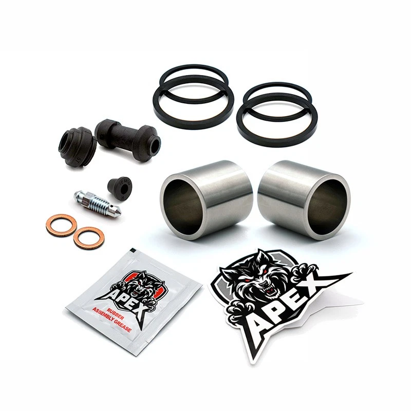 Yamaha XT600 E 1994 Front Brake Caliper Piston Seal Service Set Rebuild Overhaul — 第 1/4 张图片