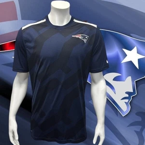 Nike Dri-Fit On Field New England Patriots Short Sleeve Training Shirt Size LG - Picture 1 of 12