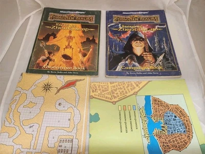 Advanced Dungeons & Dragons 2nd Ed Forgotten Realms Ruins of Zhentil Keep 1995 - Image 1 of 4