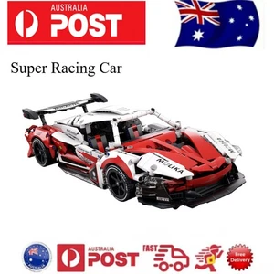 1:14 McLaren Building Blocks Super Racing Car Red Building Toys Highly Realistic - Picture 1 of 11