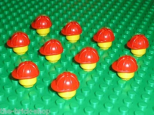 Casque Baustelle Lego Minifiguren Bauhelm 3833 / Sets 7633 6390 6383 6542 - Bild 1 von 1