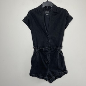 Denim Rompers Black Jumpsuits \u0026 Rompers 