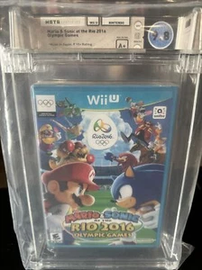 Mario & Sonic at the Rio 2016 Olympic Games GRADED *WATA 9.8 A+- Nintendo Wii U - Picture 1 of 23