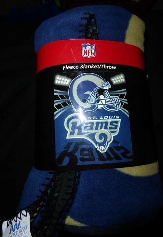 St. Louis Rams Fleece Blanket/Throw Cover