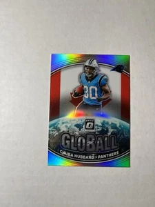Chuba Hubbard 2021 Donruss Optic #GB-14 Global Carolina Panthers - Picture 1 of 3