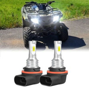 2 6000K Replacement 4011029 Bulbs For Polaris Ranger Sportsman 12V LED Headlight - Picture 1 of 13
