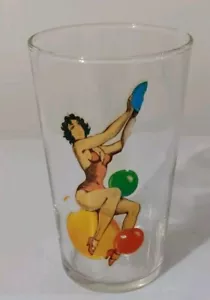 4 1/2" Girlie Birthday Glass - Picture 1 of 7