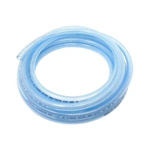 Tubo de PVC trenzado transparente Gloxco, grado alimenticio, manguera reforzada de alta resistencia, 1/2"... - Imagen 1 de 1
